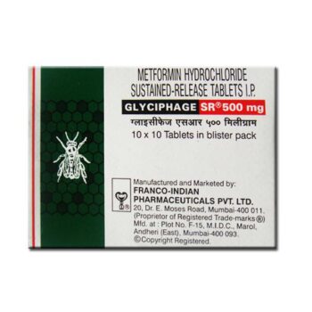 메트포르민 글리시파지 SR 500mg 500정