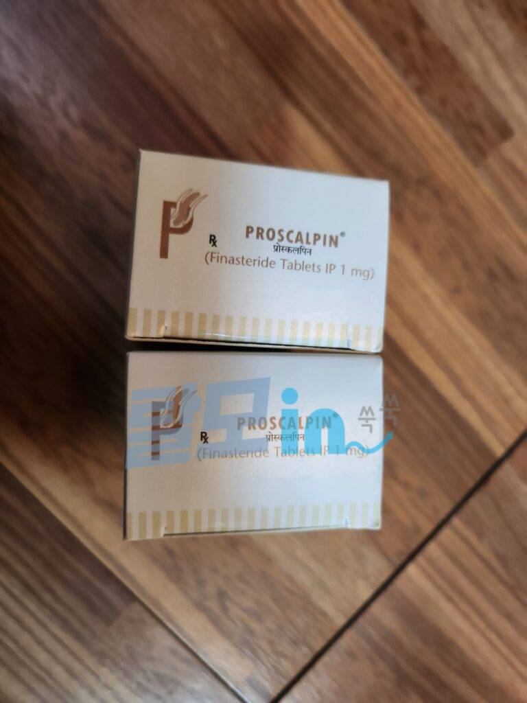 프로스칼핀 300정 photo review