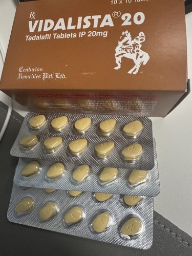 비달리스타 20mg 100정 photo review